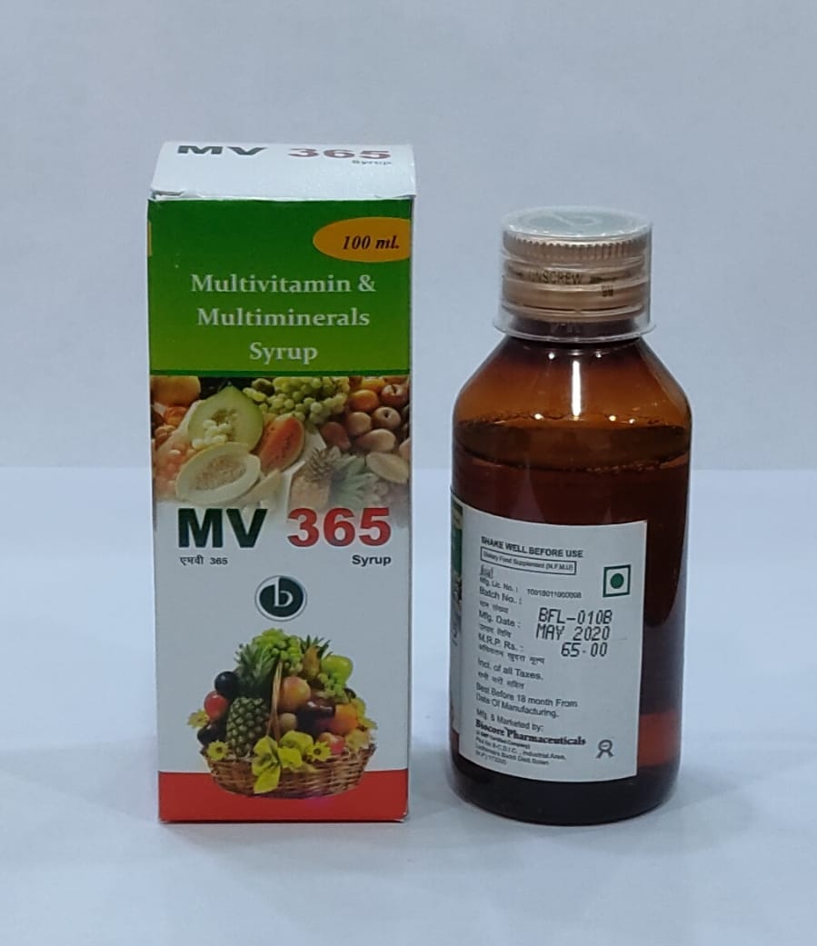 MV-365 100ML Syrups